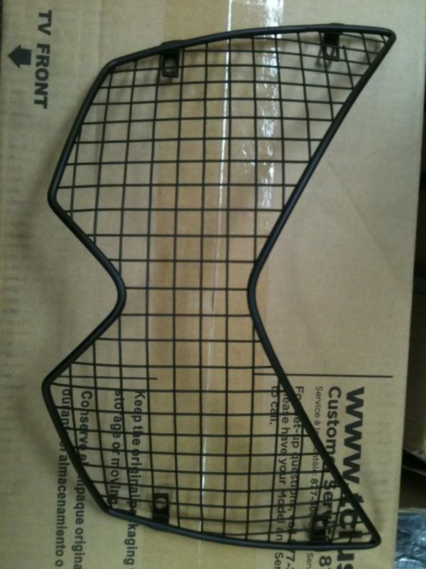 KLR 650 Headlight guard/shield / stone guard 08+ Adventure Rider